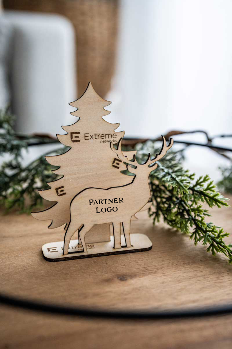 Weihnachtskarte "Elch"